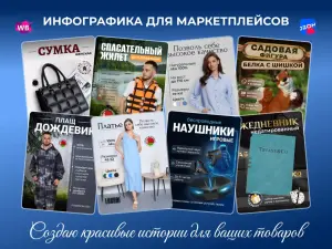 Дизайн инфографики для маркетплейсов