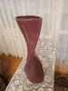 Ваза витая, закрученный дизайн. Krosno -Польша.