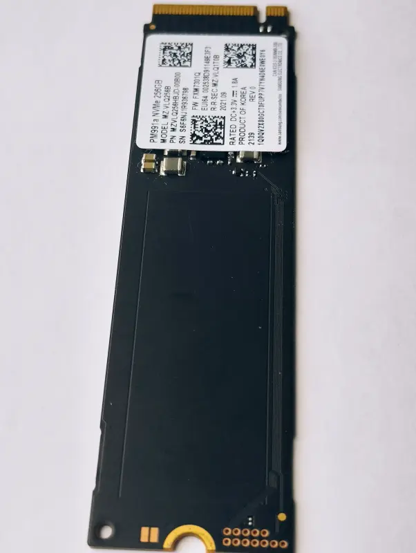 Накопитель SSD M.2 SAMSUNG, 256 Gb