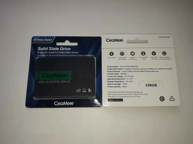 SSD 128 Gb новый накопитель