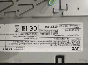 USB-магнитола JVC KD-X341BT Bluetooth