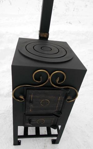 Печь под казан  Практик  12 литров Сталь 5 мм