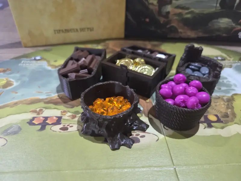 Органайзер для ресурсов эверделл, everdell