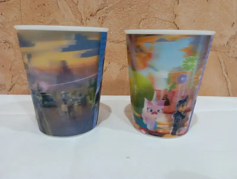 Стаканчики Лего-фильм в Хэппи Мил Макдональдс (McDonalds Happy Meal)
