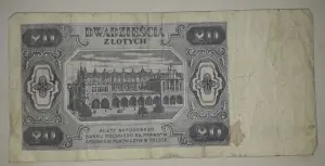 20 злотых 1948 г, Польша