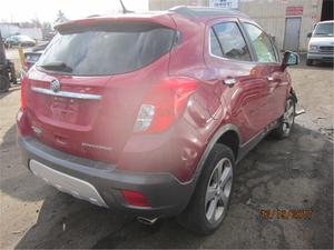 Б/У запчасти Buick Encore 2012-2016 с доставкой