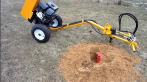 Iron Mole   Мотобур (ямобур) гидравлический