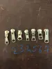 Молния YKK, #3, #5, #8, также бегунки 3,5,8, золото , никель