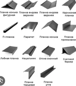 Доборные элементы кровли