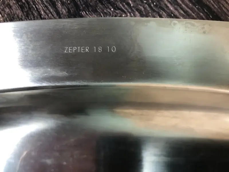 Блюдо Zepter Новое Нержавейка
