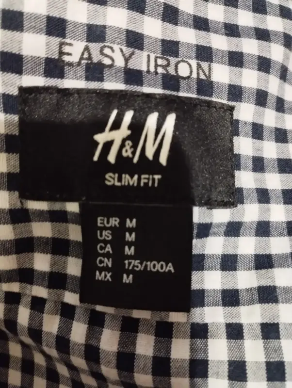 Рубашка H&M р-р 48(М)