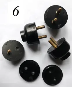 Соединители разъемы розетки электрические 3-х и 2-х фазные