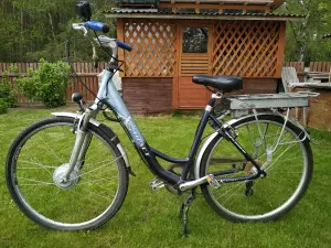 Электровелосипед алюминиевый 28".