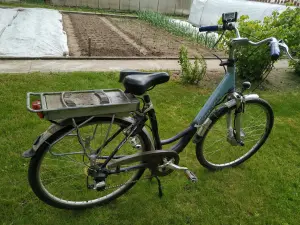 Электровелосипед алюминиевый 28".