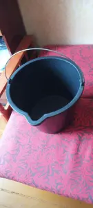 Ведро строительное новое со стальной ручкой, 20л