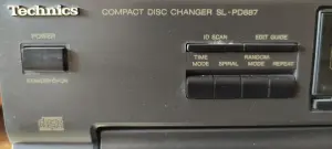 Technics SL-РD887 Compact Disc Changer проигрыватель