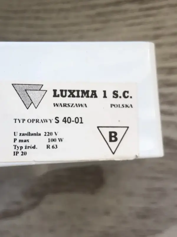 Потолочный Светильник, R63, E27, 100 Вт. Белый. Диаметр 12,5 см
