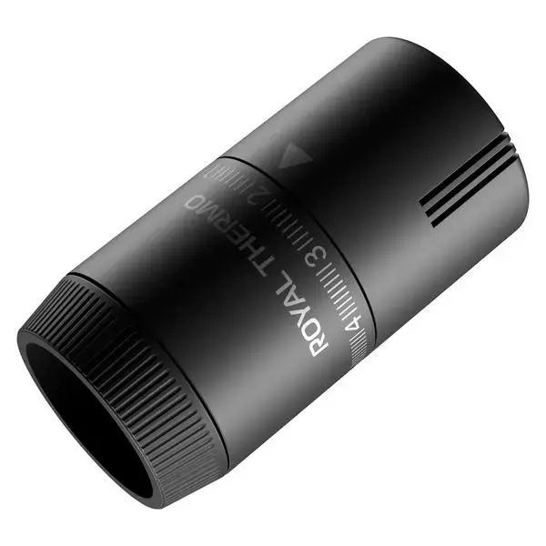Термостатическая головка Royal Thermo Design М30х1,5 (цвет черный)