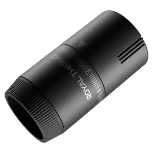 Термостатическая головка Royal Thermo Design М30х1,5 (цвет черный)