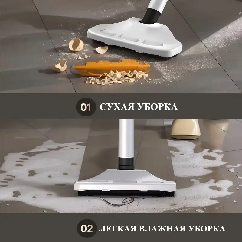 Вертикальный беспроводной пылесос PROFIT F7 c 2-мя режимами мощности