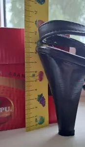 Босоножки черные, розовые, р.36, б.у-2пары