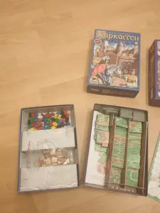 Настольная игра Каркассон + дополнение