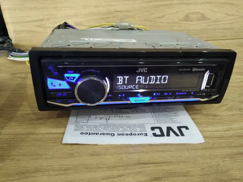 USB-магнитола JVC KD-X341BT Bluetooth