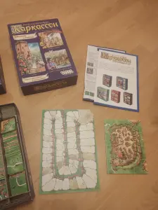 Настольная игра Каркассон + дополнение
