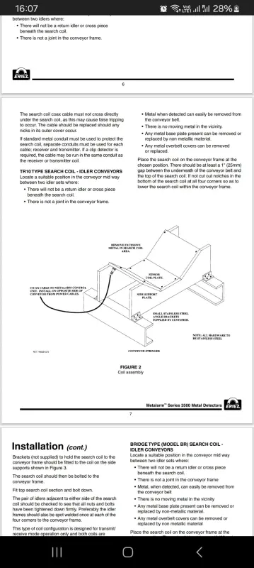 Металлодетектор промышленный ERIEZ METALARM 3500СЕ