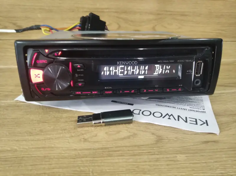 CD MP3 USB Магнитола Кенвуд