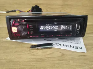 CD MP3 USB Магнитола Кенвуд