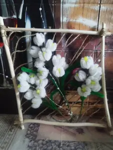 Цветы в рамке