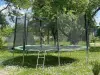 батут skyjump 420 см