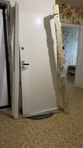 Входная дверь с рамой и наличниками