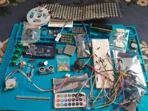 Набор Arduino MEGA 2560 R3 Super kit + Микроник