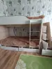 Двухъярусная кровать с лестницей-комодом