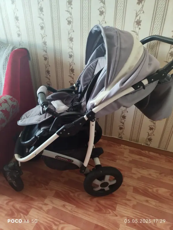 Коляска три в одном универсальный цвет