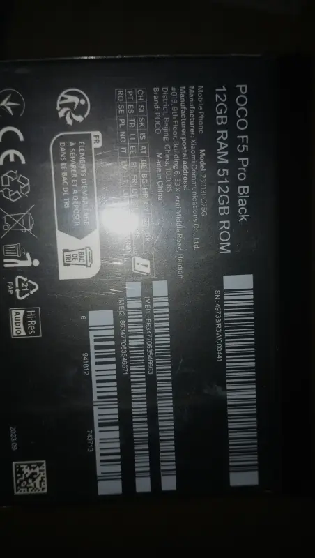 Poco F5 pro