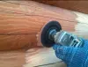 Специалист по шлифовке и покраске деревянных домов