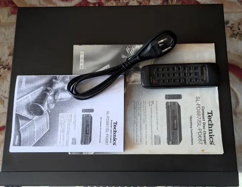 Technics SL-РD887 Compact Disc Changer проигрыватель