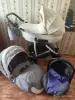 Коляска три в одном универсальный цвет