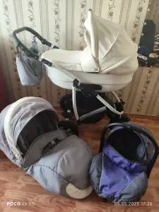 Коляска три в одном универсальный цвет