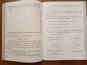 Тетрадь по литературному чтению. 3 класс