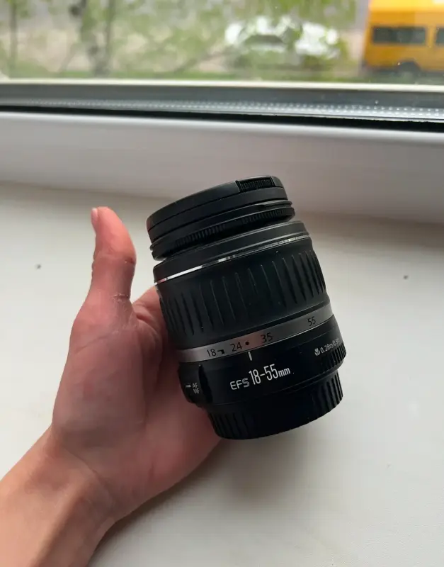 Объектив Canon18-55 II 3.4-5.6