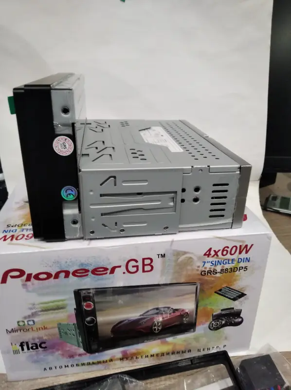 1 ДИН Магнитола USB Pioneer 7 дюйм блютуз