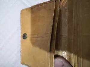 Кошелек из кожи питона