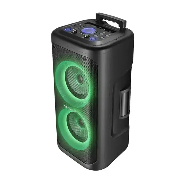 Мощная 900Вт PMPO караоке Bluetooth колонка PROFIT Party 3 c DSP