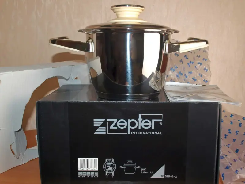 Кастрюля zepter 2л, новая
