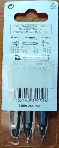 Набор бит Bosch PZ1/2/3