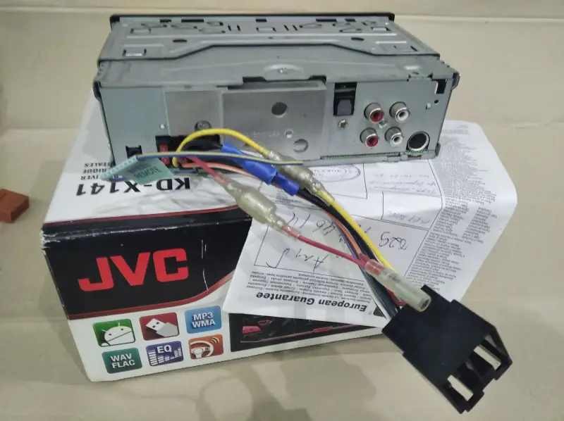 USB-магнитола JVC KD-X310BT  Bluetooth